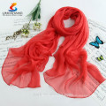 Womens Girl Candy Color long soft silk chiffon scarf Wrap Shawl Pashmina Scarves